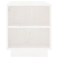 Tv-meubel 110x35x40,5 cm massief grenenhout wit - thumbnail