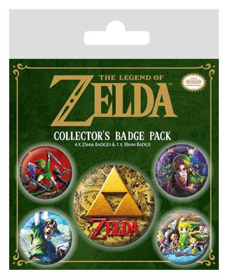 The Legend of Zelda Collector's Badge Pack