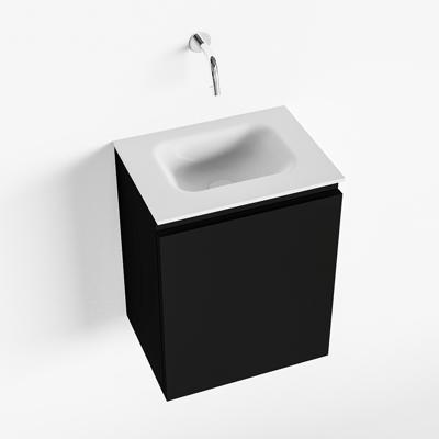 MONDIAZ OLAN 40cm toiletmeubel urban. LEX wastafel talc midden geen kraangat MONDIAZ OLAN 40cm toiletmeubel urban. LEX wastafel talc midden geen kraangat