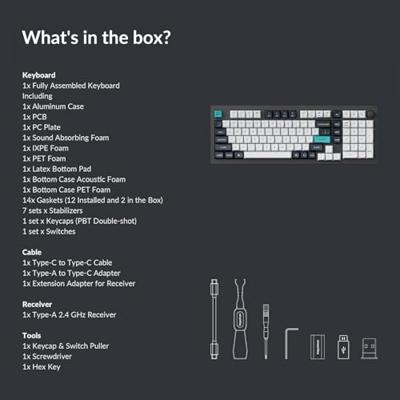 Keychron Q5 Max QMK/VIA toetsenbord