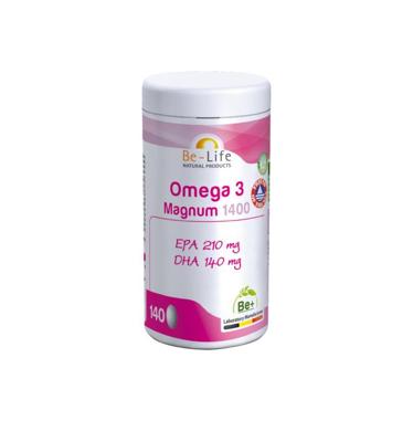 Be-Life Omega 3 Magnum 1400 140 Capsules Be-Life Omega 3 Magnum 1400 140 Capsules