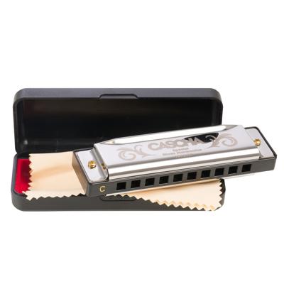 Cascha HH 1620 DE Special Blues mondharmonica set + leerboek (Duits) - thumbnail