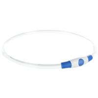 Flash lichthalsband 65 cm blauw voor de hond 2 stuks - thumbnail