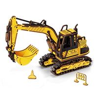 Robotime Excavator houten bouwpakket - thumbnail