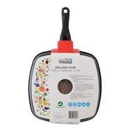 Thuisz Como Grillpan O27 Cm Industrie (Voor Alle Warmtebronnen) - thumbnail