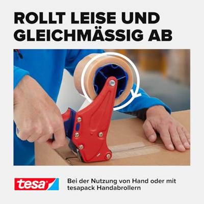 tesa ULTRA STRONG 57176-00000-08 Pakband tesapack Transparant (l x b) 66 m x 50 mm 1 stuk(s) - thumbnail