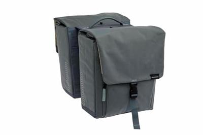 Burgers - New Looxs Tas new looxs tulum afneembaar dubbel grijs/groen | 32l