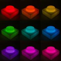 LEGO siliconen nachtlamp 1x1 plaat - thumbnail