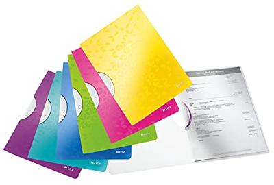 Leitz WOW klemmap Colorclip, ft A4, roze