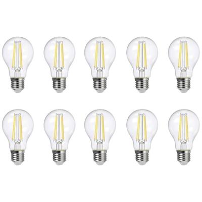 Sygonix SY-5275992 LED-lamp Energielabel E (A - G) E27 Peer 7.3 W = 60 W Warmwit (Ø x h) 60 mm x 104 mm Niet dimbaar 10 stuk(s)