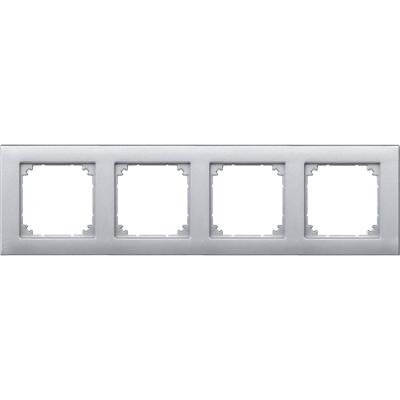 Merten 486460 Afdekking Frame System M Aluminium 1 stuk(s)