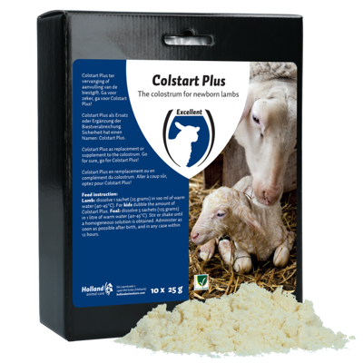 Colstart Plus 10 x 25 g (lam/geit)