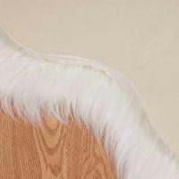 VidaXL Nep schapenvacht tapijt tafalla wit 80 x 120 cm polyester - thumbnail