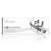 Draai- en Kantelbare TV-Muurbeugel | 32-70 " | Maximaal schermgewicht: 40 kg | Kantelbaar | Draaibaar | Minimale muurafstand: 80 mm | Maximale muurafstand: 520 mm | 3 Draaipunten | Staal | Zwart - thumbnail