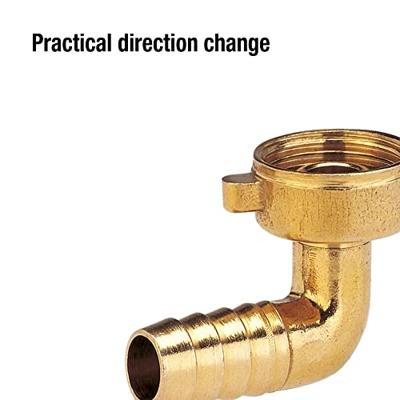 GARDENA 07286-20 Messing Slang-hoekschroefstuk 24,2 mm (3/4) binnendraad, 13 mm (1/2) Ø