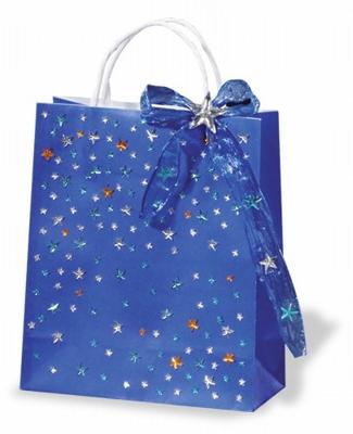 Folia papieren kraft zak, 110-125 g/m², geassorteerde kleuren, pak van 10 stuks