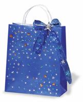 Folia papieren kraft zak, 110-125 g/m², geassorteerde kleuren, pak van 10 stuks - thumbnail