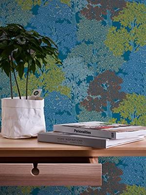 Architects Paper Floral Impression - Blauw - Bloemrijk - 377531
