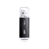 Silicon Power U02 Ultima USB Pendrive 16GB USB 2.0 Black - thumbnail