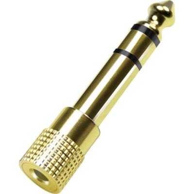 LogiLink CA1213 - Audio Stereo Adapter (3-pins, TRS), 6,35 mm naar 3,5 mm (stekker/bus)