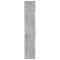 Opbergkast 70x42,5x225 cm bewerkt hout betongrijs - thumbnail