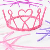 Vaessen Creative • chenilledraden 6mm 50st. 30cm roze - thumbnail