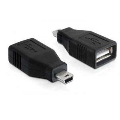 Delock USB 2.0 Adapter [1x Mini-USB - 1x USB 2.0 bus A] 65277