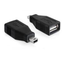 Delock USB 2.0 Adapter [1x Mini-USB - 1x USB 2.0 bus A] 65277 - thumbnail