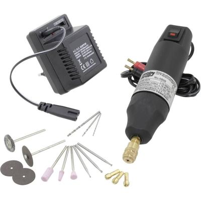 Donau Elektronik 0500V1 Multifunctioneel gereedschap Incl. accessoires 18-delig 45 W Donau Elektronik 0500V1 Multifunctioneel gereedschap Incl. accessoires 18-delig 45 W