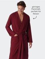 Schiesser Badjas 178407 bordeaux M 48/50 - thumbnail