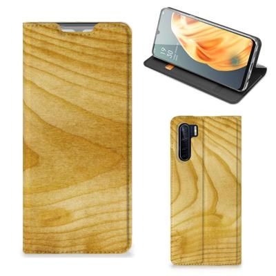 OPPO Reno3 | A91 Book | Wallet Case | Licht Hout