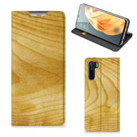 OPPO Reno3 | A91 Book | Wallet Case | Licht Hout - thumbnail
