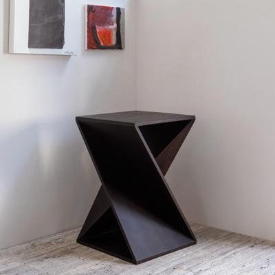 WOOOD Bijzettafel 'Ikem' Acaciahout, 41 x 41cm