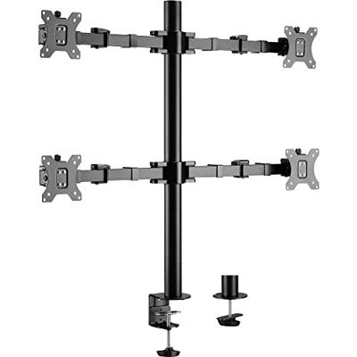 SpeaKa Professional SP-MM-540 Monitorbeugel 4-voudig 43,2 cm (17) - 81,3 cm (32) Zwart Kantelbaar en zwenkbaar, Draaibaar, In hoogte verstelbaar