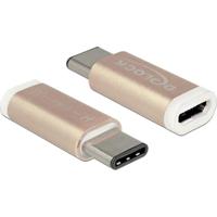 DeLOCK Adapter USB 2.0 C > micro-USB B - thumbnail