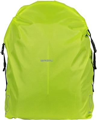 Basil keep dry and clean - regenhoes - verticaal - neon geel
