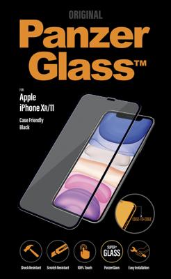 PanzerGlass Edge2Eedge 2665 Screenprotector (glas) Apple iPhone 11, iPhone XR 1 stuk(s) Anti-vingerafdruk, Antibacterieel