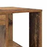 Bureau met plank Oud Hout 130 x 50.5 x 75 cm Bewerkt hout - thumbnail