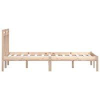 Bedframe massief hout 180x200 cm - thumbnail