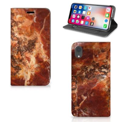 Apple iPhone Xr | Standcase | Marmer Bruin