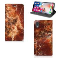 Apple iPhone Xr | Standcase | Marmer Bruin - thumbnail