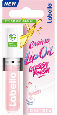 Labello Lip oil clear glow transparent 5.5 Milliliter