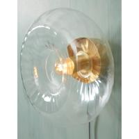its about RoMi Wandlamp 'Brussels' Glas, 28cm, kleur Goud - thumbnail