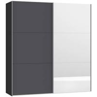 Jutzler Antraciet | Spiegel 202 cm Schuifdeur Halkast - thumbnail