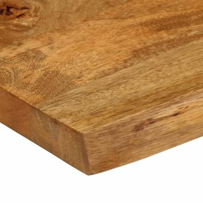 Tafelblad met natuurlijke rand 90x60x3,8 cm massief mangohout Tafelblad met natuurlijke rand 90x60x3,8 cm massief mangohout