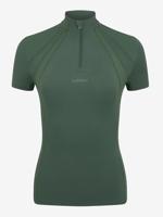 LeMieux Mia Mesh Baselayer shirt groen maat:36 - thumbnail