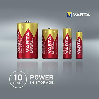 Varta MAX TECH 2x Alkaline C Wegwerpbatterij