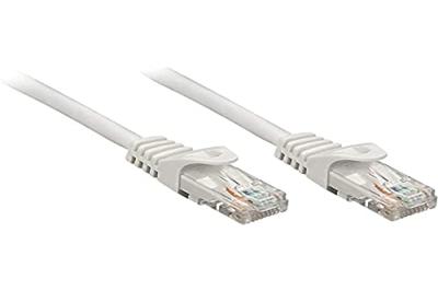 LINDY 48162 RJ45 Netwerkkabel, patchkabel CAT 6 U/UTP 1.00 m Grijs 1 stuk(s)