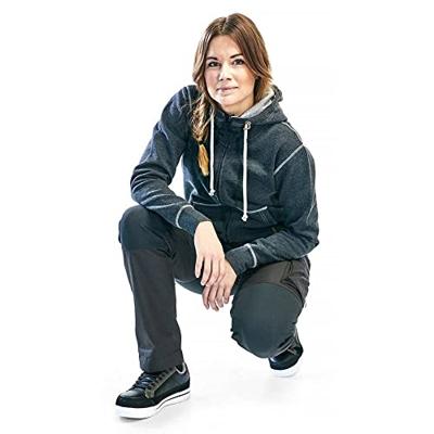 Blåkläder Dames Service werkbroek stretch 71591146 | Donkergrijs/Zwart | Maat 50 - 7330509485019