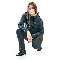 Blåkläder Dames Service werkbroek stretch 71591146 | Donkergrijs/Zwart | Maat 46 - 7330509484999 - thumbnail